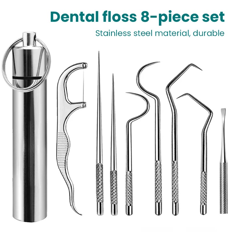 Lock Picking Set - Palito de dente portátil de aço
