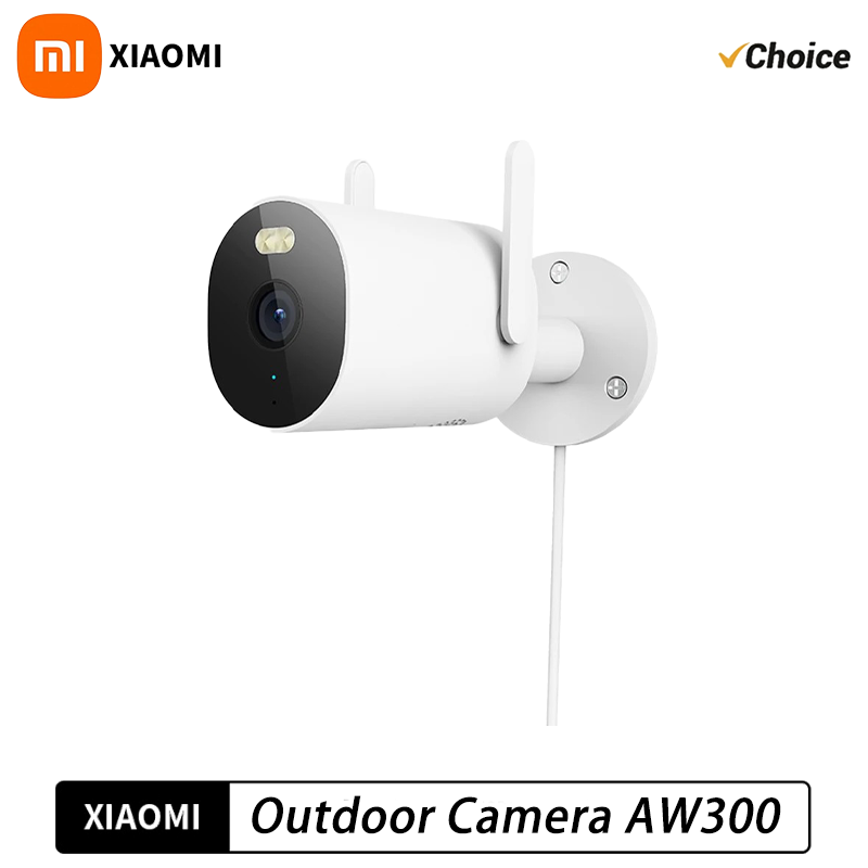 Home Security Camera Xiaomi - Câmera Externa Xiaomi AW300 IP66 2K