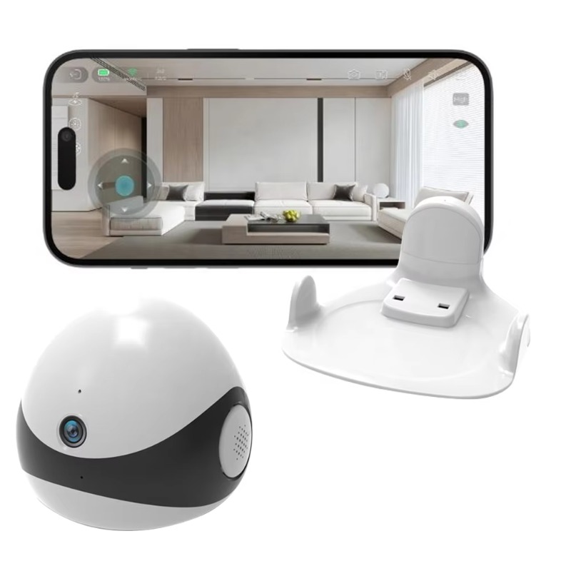 Home Security Ai - Câmera Robô Móvel Sem Fio 2K