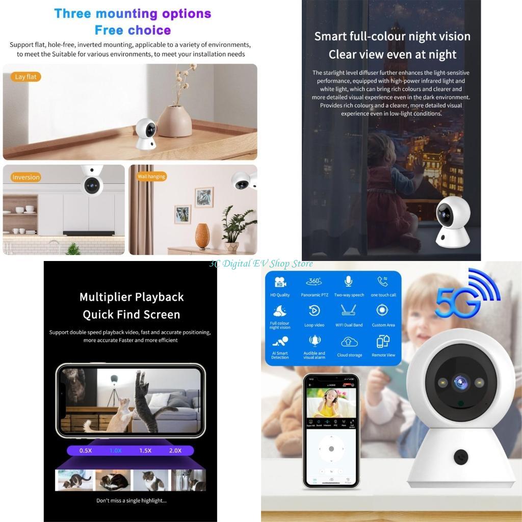 Home Security Images - E74D 1080P WiFi sem fio interno