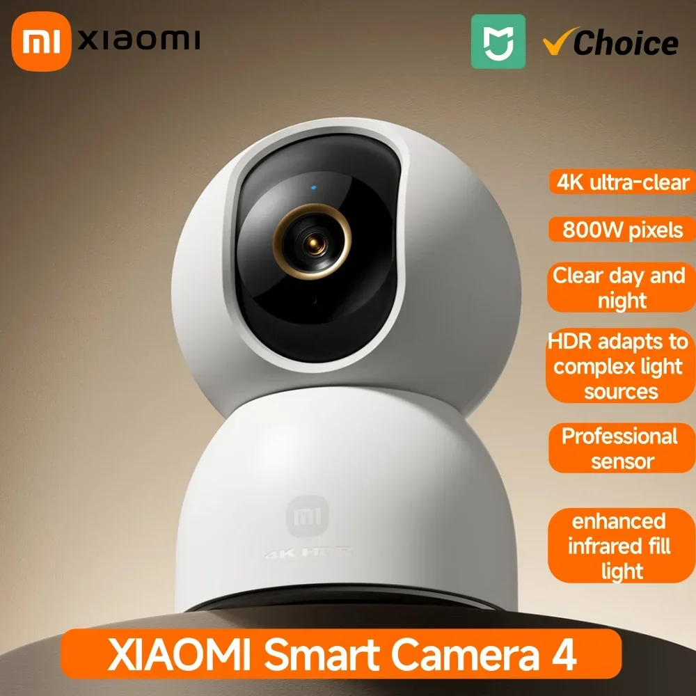 Home Security Camera Xiaomi - Nova câmera inteligente xiaomi 4 banda