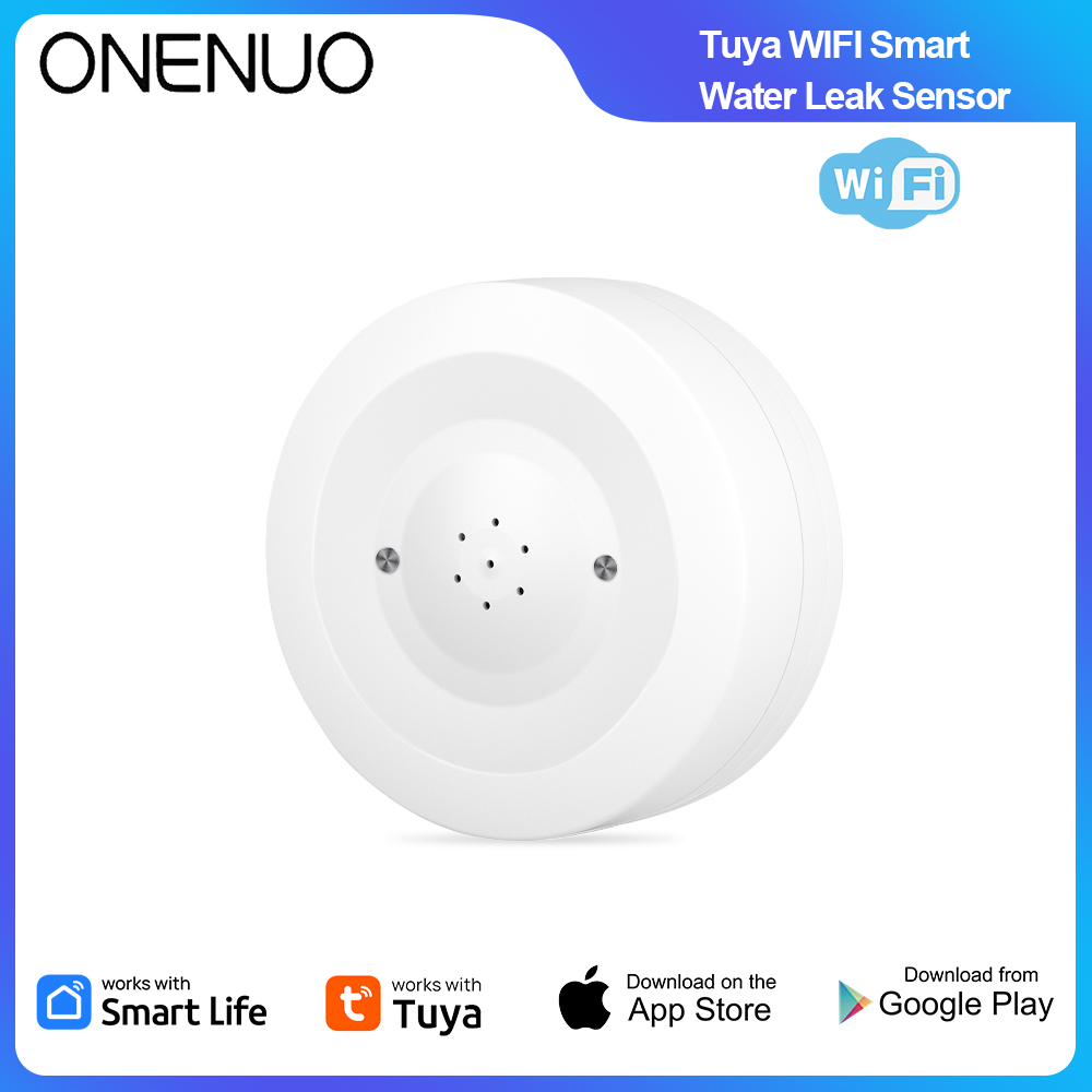Home Security Monitoring - Sensor de Vazamento de Água WiFi