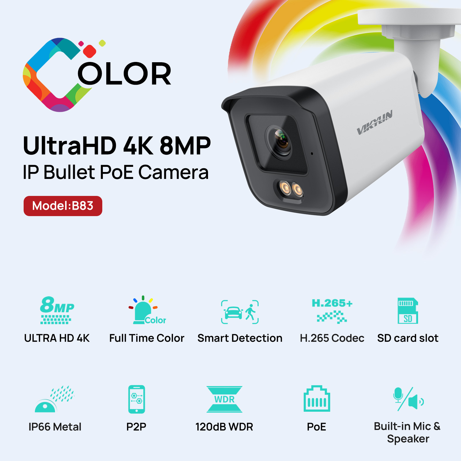Home Security Images - Câmera de Segurança IP VIKYLIN Full