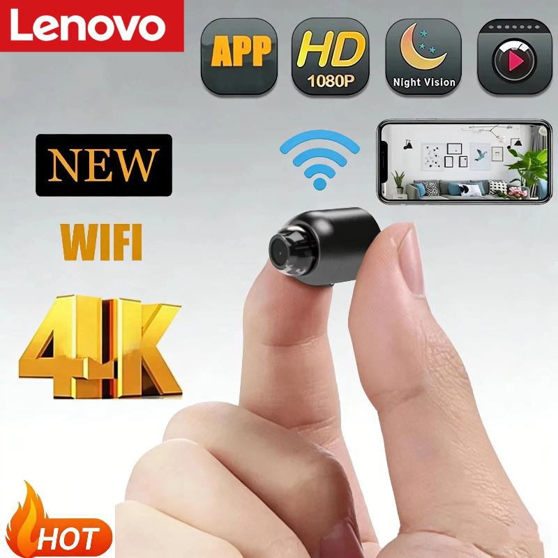 Home Security Images - Câmera Sem Fio Lenovo 4K para