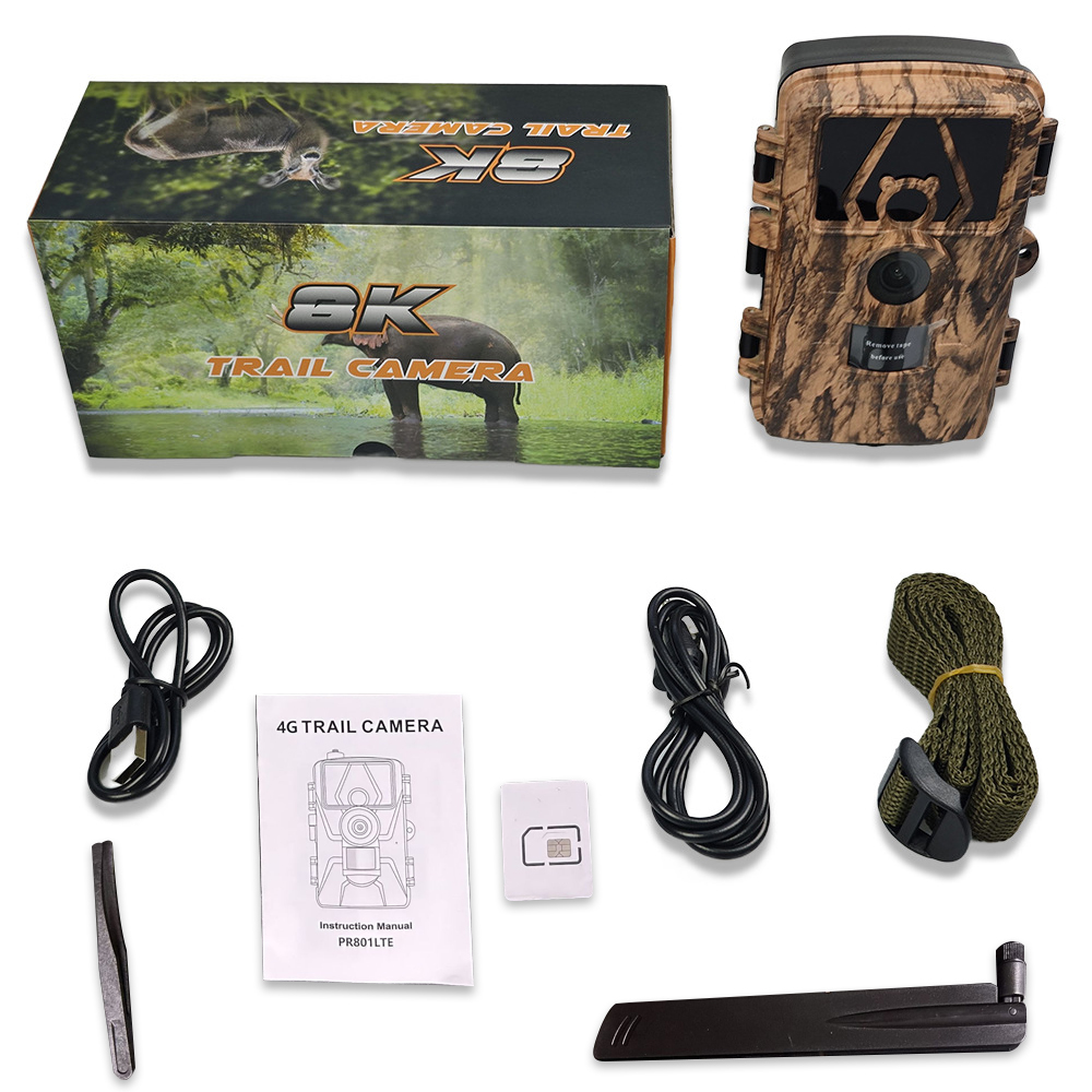 Trail Cam com 8K Video, 60MP I - Home Security Images avaliação e preço