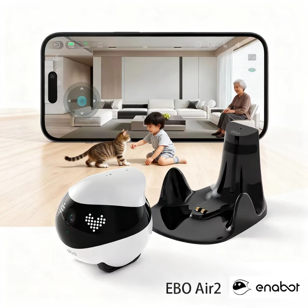 Enabot ebo air 2 robô companhe - Home Security Robot Dog avaliação e preço