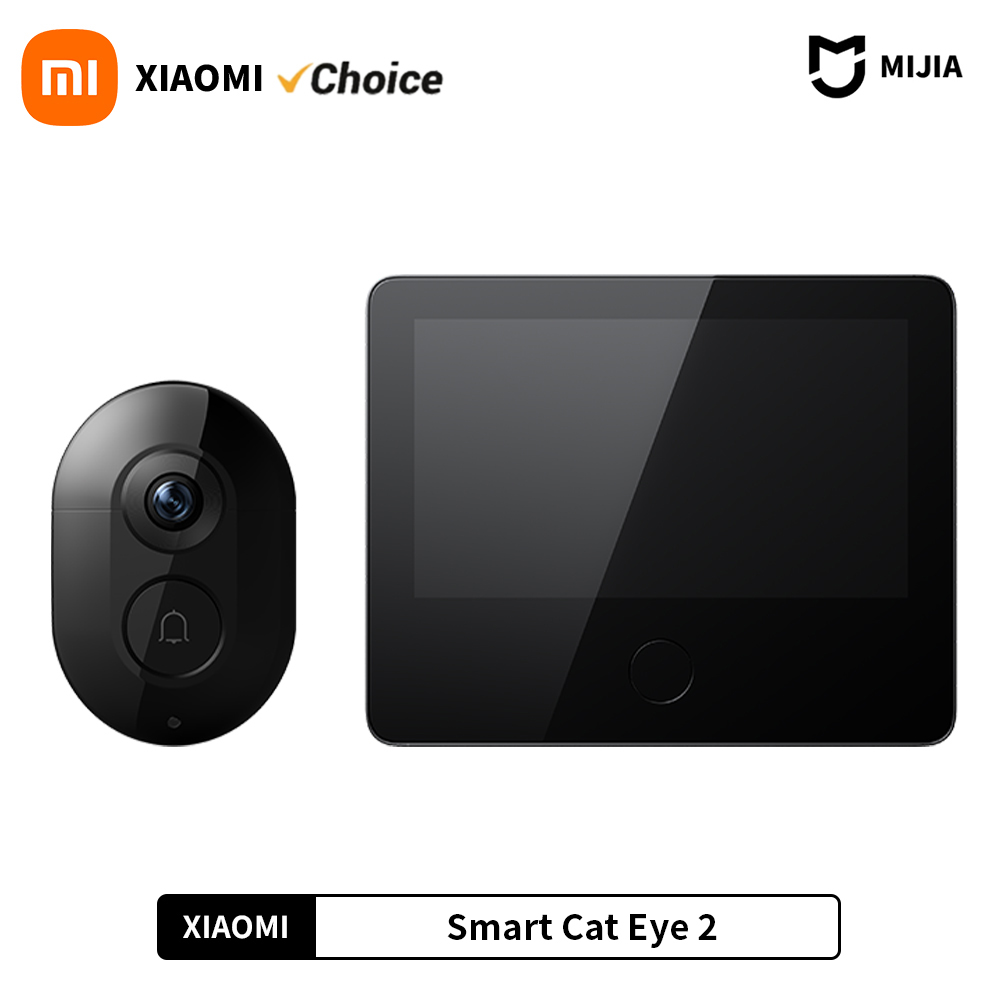 Xiaomi-Smart Cat Eye 2 Câmera  - Home Security Camera Xiaomi avaliação e preço