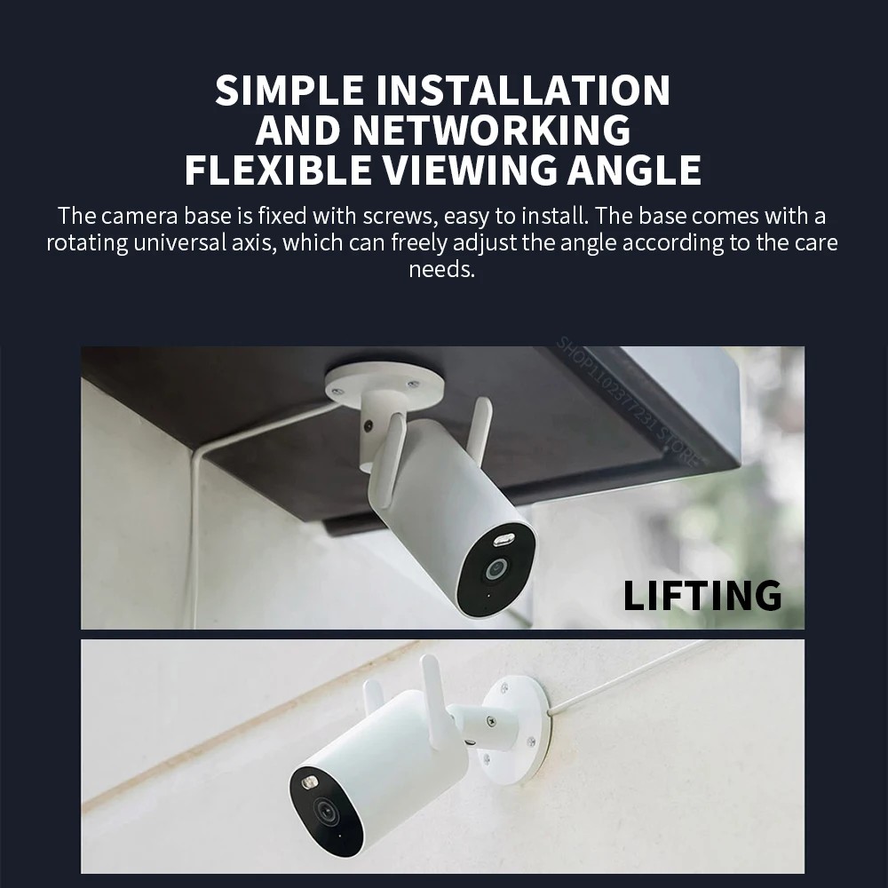 Câmera Externa Xiaomi AW300 IP - Home Security Camera Xiaomi avaliação e preço