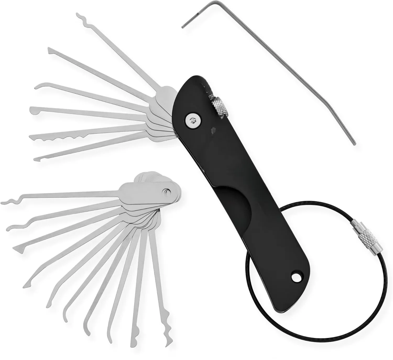 21 pçs conjunto de seleção de  - Lock Picking Set avaliação e preço