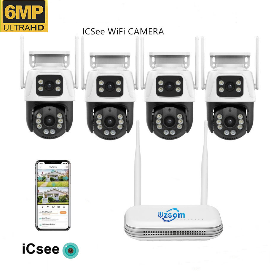 Kit de Câmera IP Externa 8CH 6 - Home Security Video Systems avaliação e preço