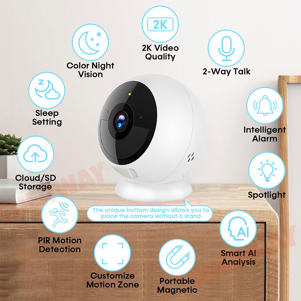 Câmera de Segurança Magnética  - Home Security Ai avaliação e preço