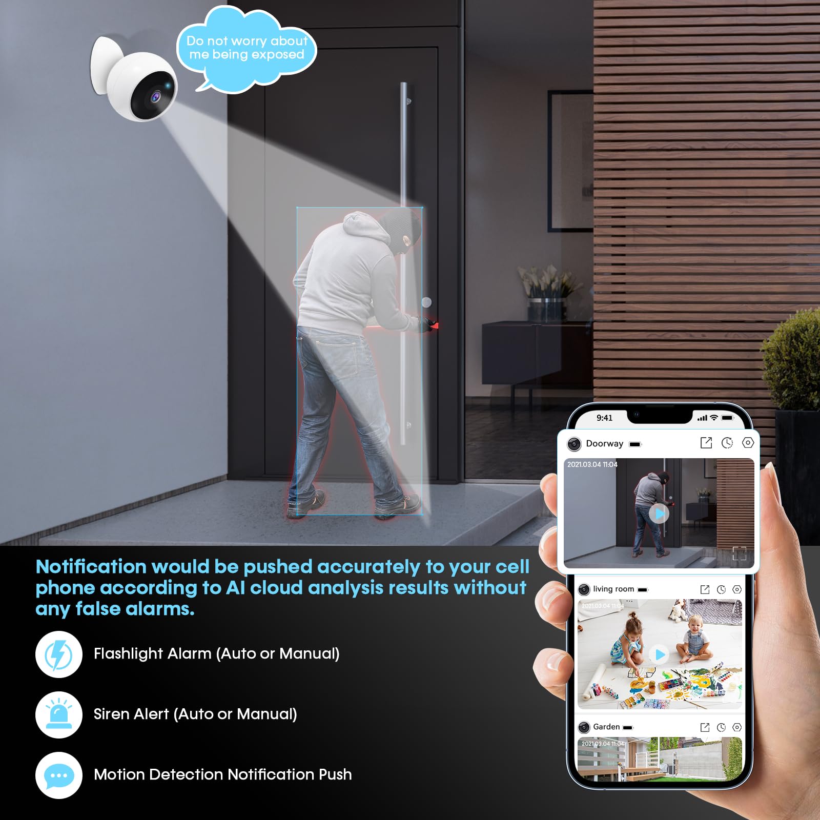 Câmera de Segurança Magnética  - Home Security Ai avaliação e preço