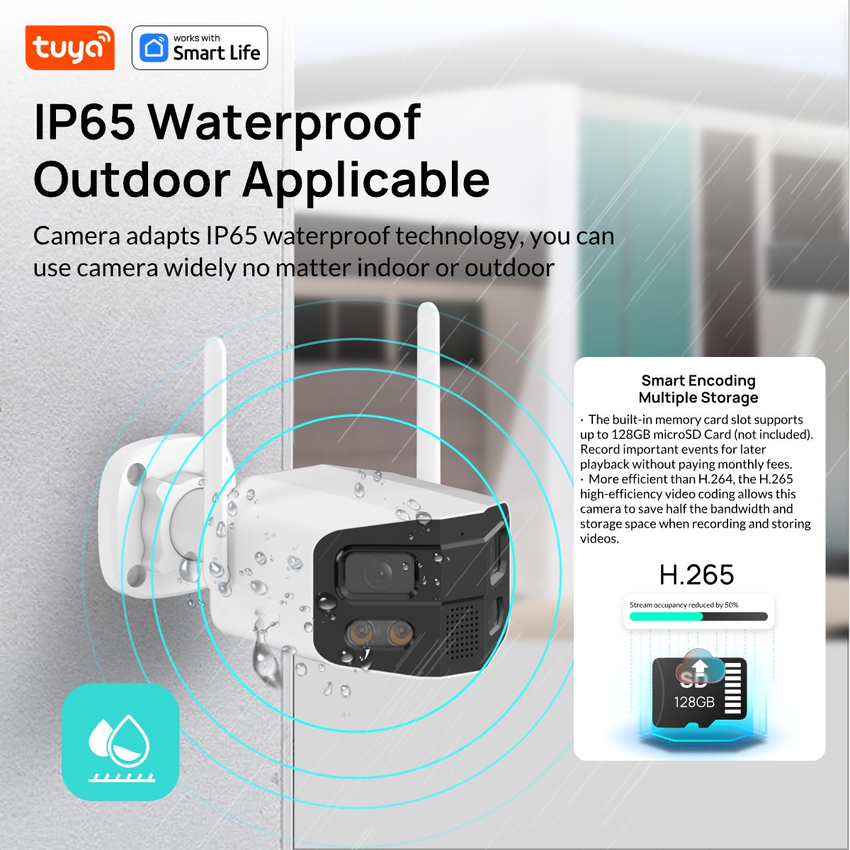 Tuya Smart 4MP 2,5K Lente Dupl - Home Security Camera Xiaomi avaliação e preço