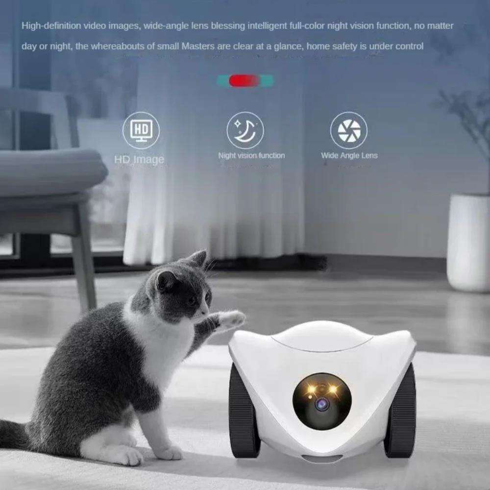 Câmera robô para animais de es - Home Security Robot Dog avaliação e preço