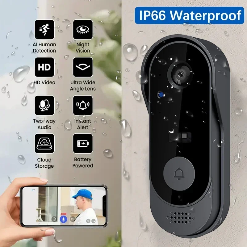 Câmera de Campainha Sem Fio HD - Home Security Video Systems avaliação e preço