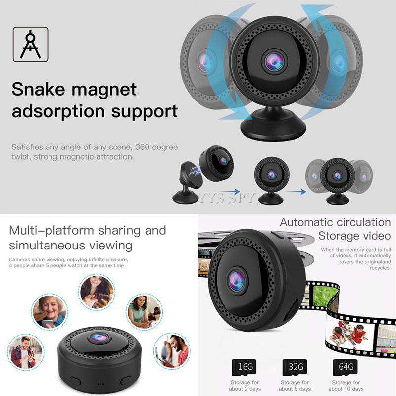 Câmera de Vídeo Mini HD Wifi D - Home Security Images avaliação e preço