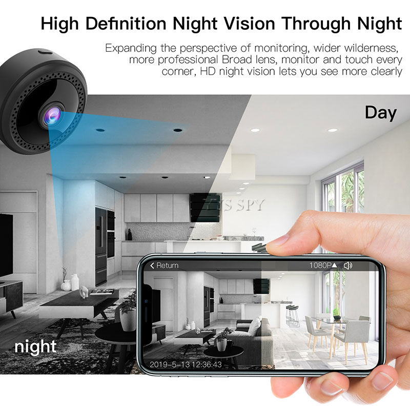 Câmera de Vídeo Mini HD Wifi D - Home Security Images avaliação e preço