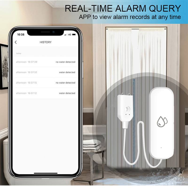 Sensor de Alarme de Vazamento  - Home Security Monitoring avaliação e preço