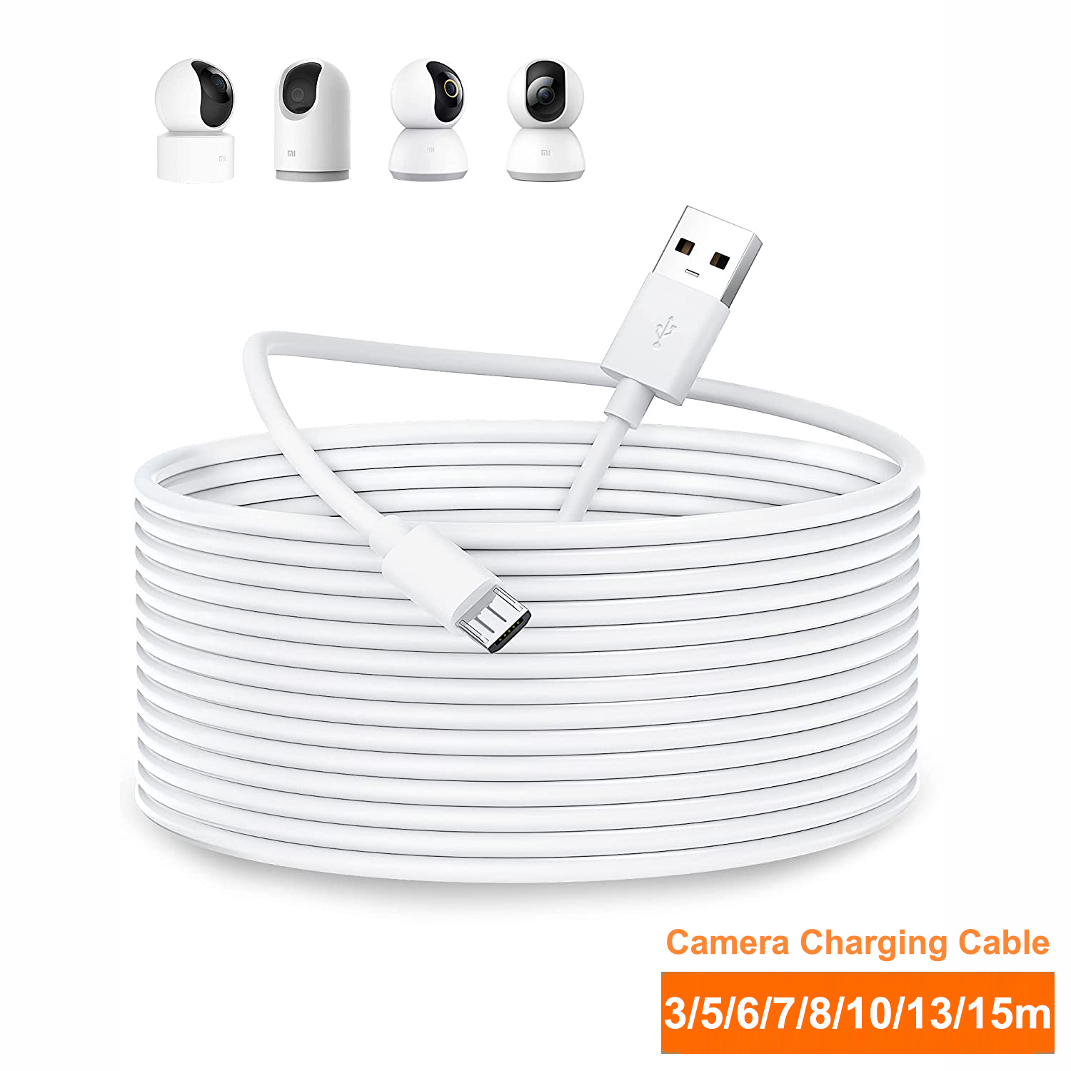Cabo de extensão micro USB de  - Home Security Camera Xiaomi avaliação e preço