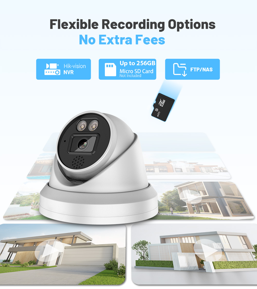 Câmera IP Vikylin 8MP com Visã - Home Security Images avaliação e preço