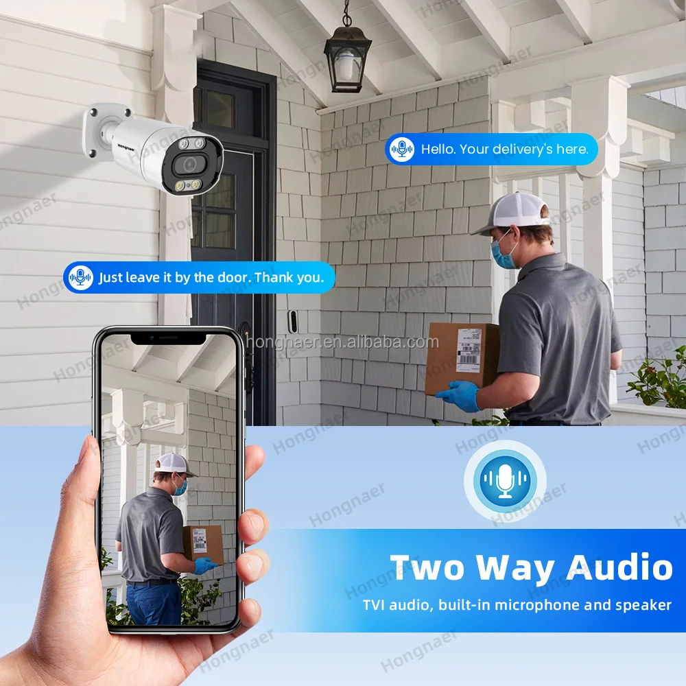 2026 Hongnaer 2MP 4 Canais Gra - Home Security Video Systems avaliação e preço