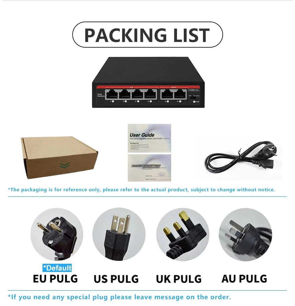 Switch PoE AI EWIND de Alta Qu - Home Security Ai avaliação e preço