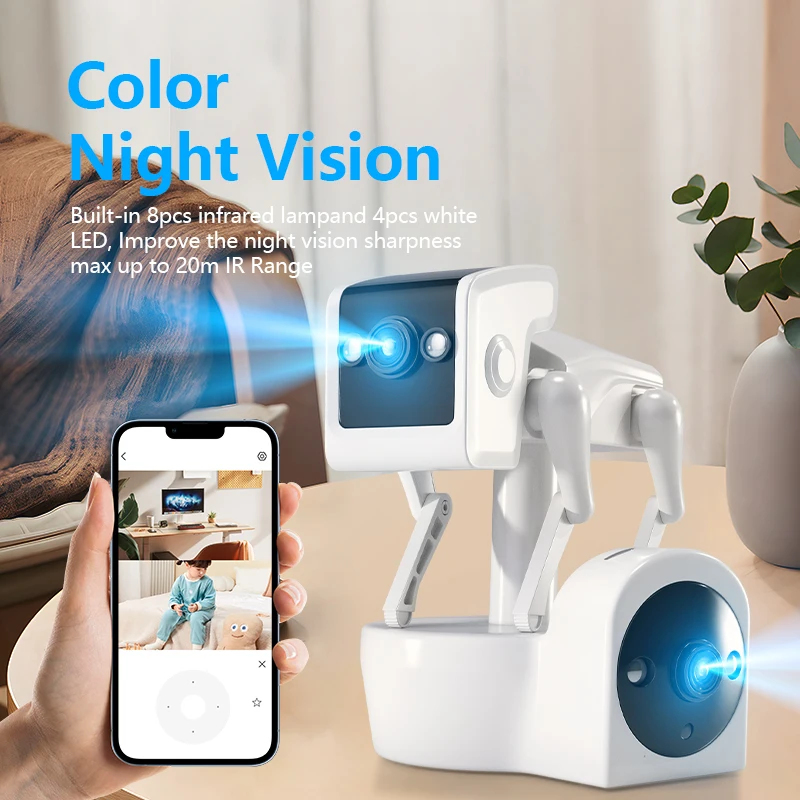 Câmera Robô em Forma de Cachor - Home Security Robot Dog avaliação e preço