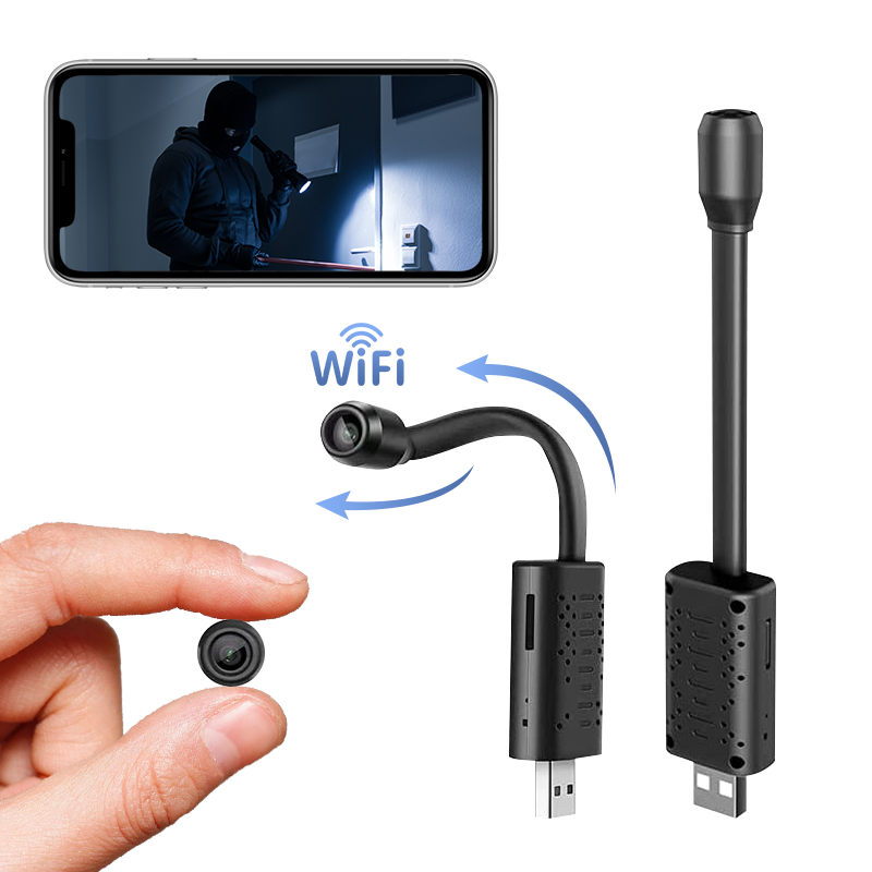 Câmera Wifi Mini V380 HD com D - Home Security Monitoring avaliação e preço